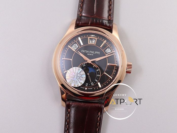 Patek Philippe 5205R Annual Calendar MoonPhase Kahve Kadran