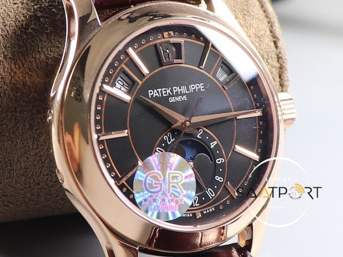 Patek Philippe 5205R Annual Calendar MoonPhase Kahve Kadran