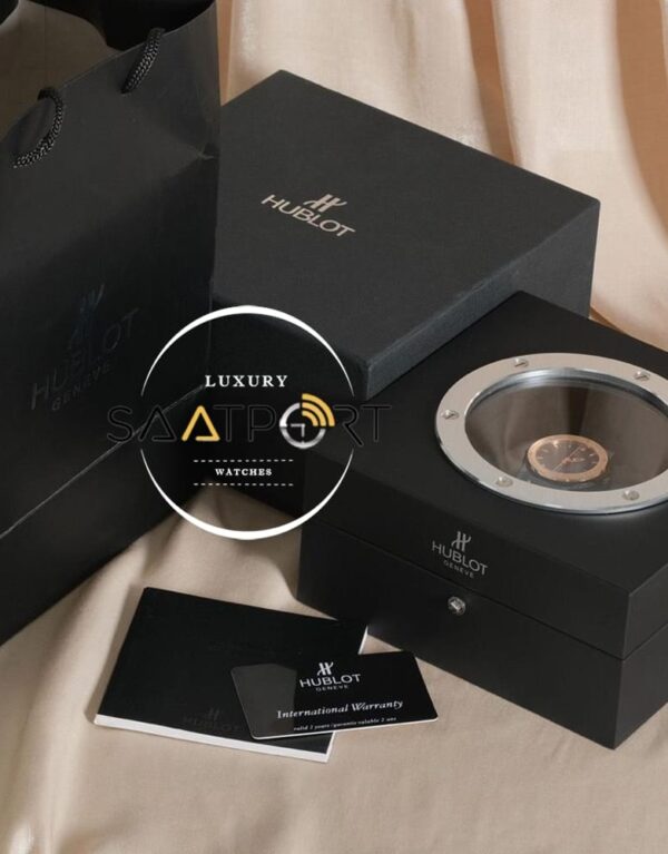 Hublot Saat Kutusu Sertifikalı Full Set