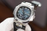 Patek Philippe Nautilus 5722G-001 Diamond Bezel