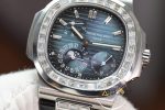 Patek Philippe Nautilus 5722G-001 Diamond Bezel