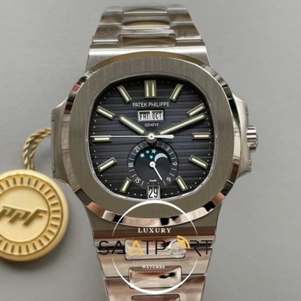 Patek Philippe Nautilus Annual Calendar 5726/1A-001 Siyah Kadran