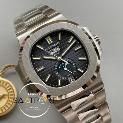 Patek Philippe Nautilus Annual Calendar 5726/1A-001 Siyah Kadran