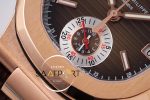 Patek Philippe Nautilus 5980R-001 Kronograf 18K Pembe Altın