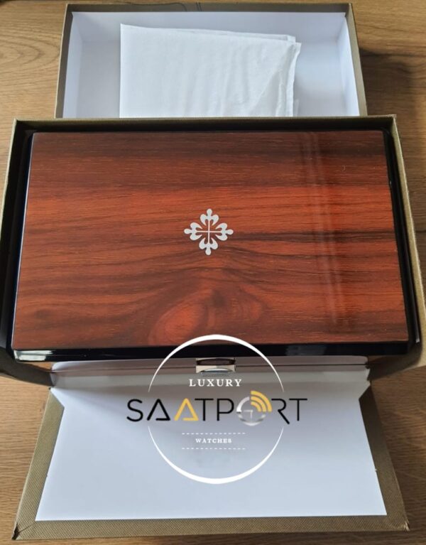 Patek Philippe Geneve Ahşap Saat Kutusu Full Set