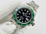 Rolex Submariner 126610LV Kermit VS Factory 41mm 3235 Seramik Yeşil Bezel Super Clone ETA