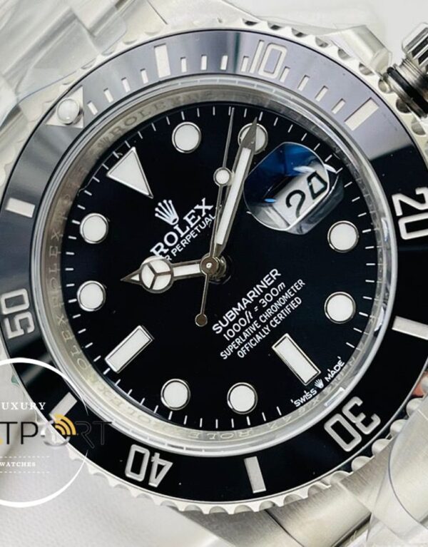 Rolex Submariner 126610LN VS Factory 41mm 3235 Seramik Siyah Bezel Super Clone ETA