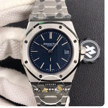 Audemars Piguet Royal Oak Ultra Thin 15202 Mavi Kadran ZF Factory Super Clone ETA