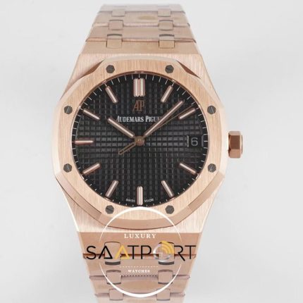 ZF Factory Audemars Piguet Royal Oak 15500 V2 18K Altın Kaplama Super Clone ETA