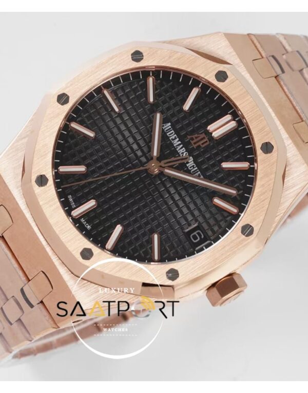 ZF Factory Audemars Piguet Royal Oak 15500 V2 18K Altın Kaplama Super Clone ETA