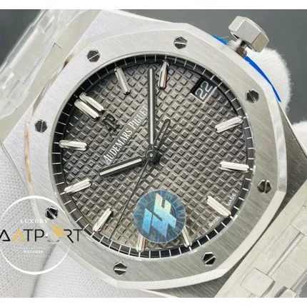 ZF Factory Audemars Piguet Royal Oak 15500 V2 Gri Kadran Super Clone ETA