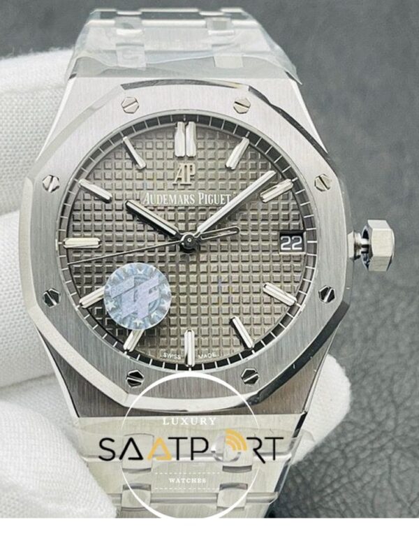 ZF Factory Audemars Piguet Royal Oak 15500 V2 Gri Kadran Super Clone ETA