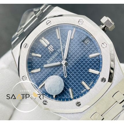 ZF Factory Audemars Piguet Royal Oak 15500 V2 Mavi Kadran Super Clone ETA