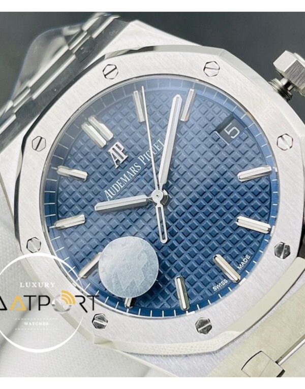 ZF Factory Audemars Piguet Royal Oak 15500 V2 Mavi Kadran Super Clone ETA