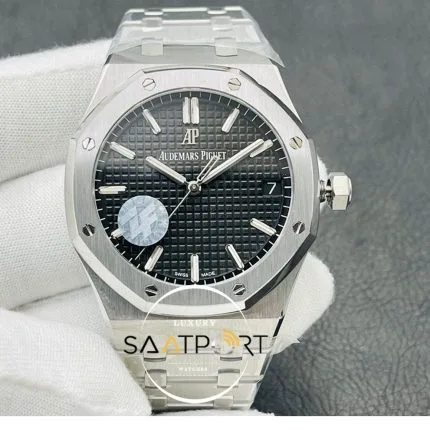 ZF Factory Audemars Piguet Royal Oak 15500 V2 Siyah Kadran Super Clone ETA