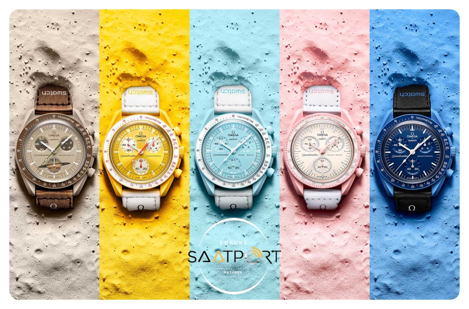 Omega Swatch Bioceramic Moonwatch Koleksiyonu