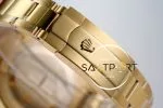 Rolex Sky-Dweller 42mm Gold Kadran Tırtıklı Bezel 904L Çelik Super Clone 9001 ETA
