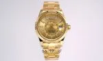 Rolex Sky-Dweller 42mm Gold Kadran Tırtıklı Bezel 904L Çelik Super Clone 9001 ETA