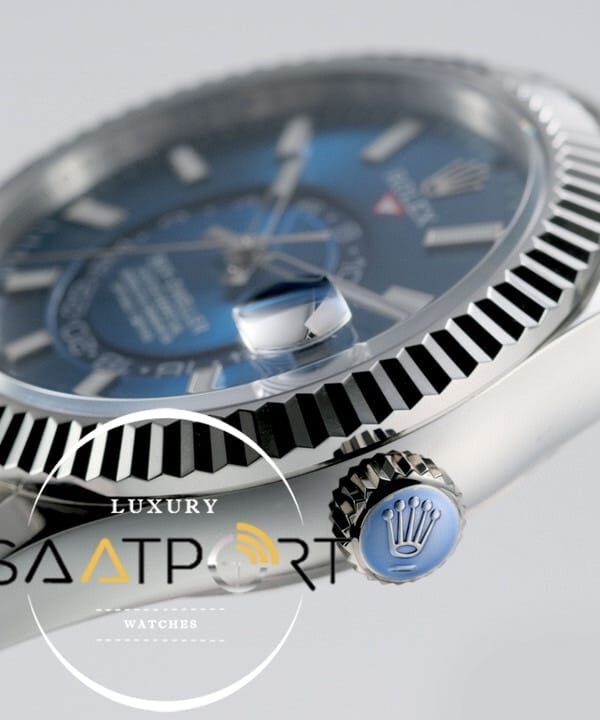 Rolex Sky-Dweller 42mm Mavi Kadran 904L Çelik Super Clone 9001 ETA