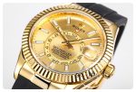 Rolex Sky-Dweller Gold Kadran 42mm 904L Gold Çelik Kasa Super Clone 9001 ETA