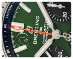 Yeni Breitling Chronomat B01 42mm Yeşil Kadran Çelik Bezel ETA