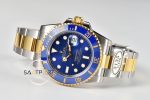 Rolex Submariner 116613LB 18K Altın Kaplama Mavi Kadran 3135Clean Super Clone Plus ETA