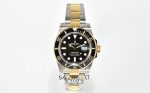 Rolex Submariner 116613LN 18K Altın Kaplama Siyah Kadran 3135 Clean Super Clone Plus ETA