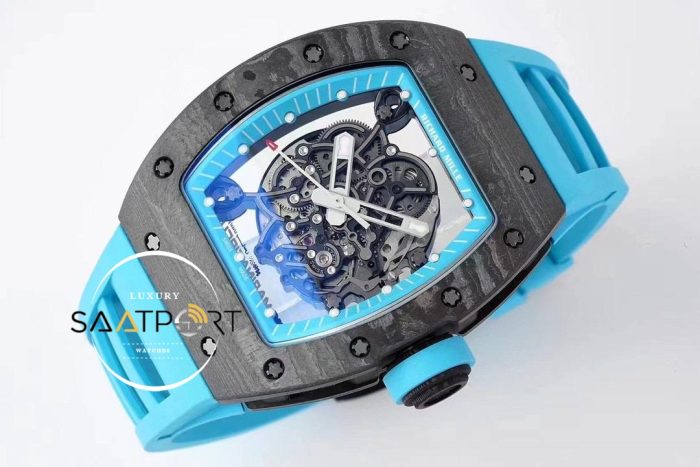 Richard Mille Blue RM055 Yas Marina Circuit Carbon NTPT