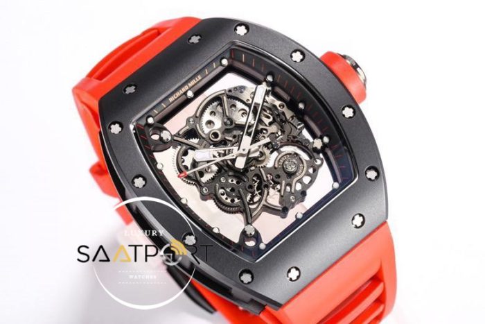 Richard Mille Seramik Kasa RM055 Bubba Watson İskelet