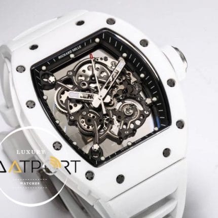 Richard Mille Seramik RM055 Bubba Watson İskelet Kadran