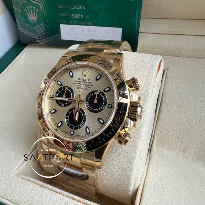 Rolex 116508 Daytona BT Factory 4130 Mekanizma ETA