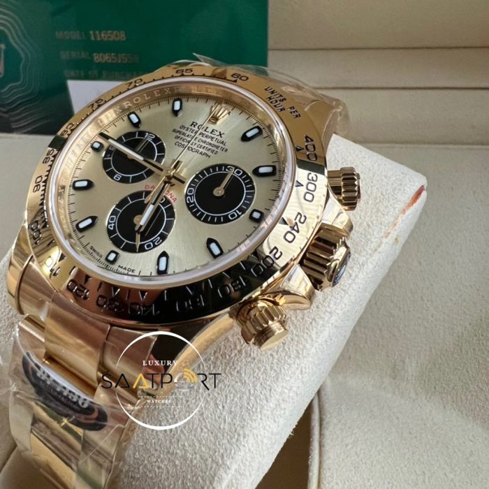 Rolex 116508 Daytona BT Factory 4130 Mekanizma ETA