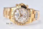 Rolex 116508 Daytona Clean Factory Taşlı Beyaz Kadran 40 mm Super Clone ETA