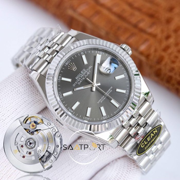 Rolex 41mm Clean Factory Datejust 904L Jubile 3235 Super Clone ETA