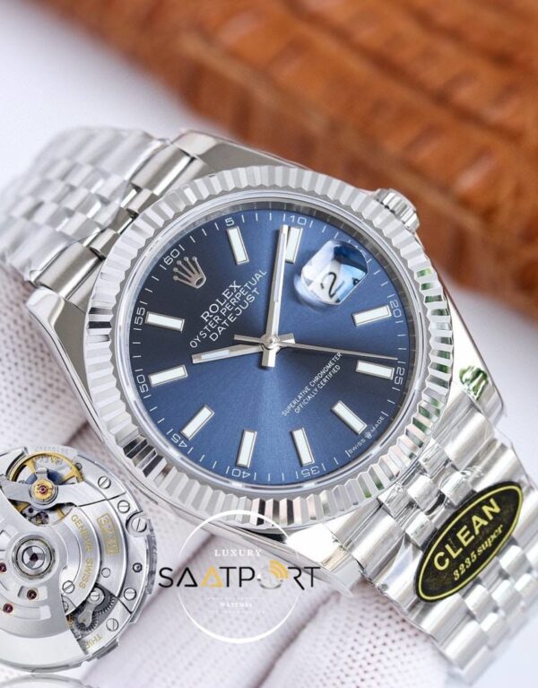 Rolex 41mm Clean Factory Datejust 904L Jubile 3235 Super Clone ETA