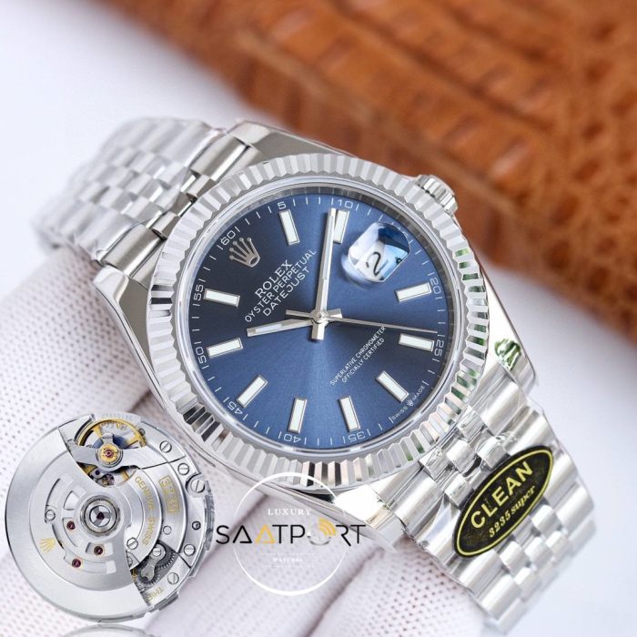 Rolex 41mm Clean Factory Datejust 904L Jubile 3235 Super Clone ETA