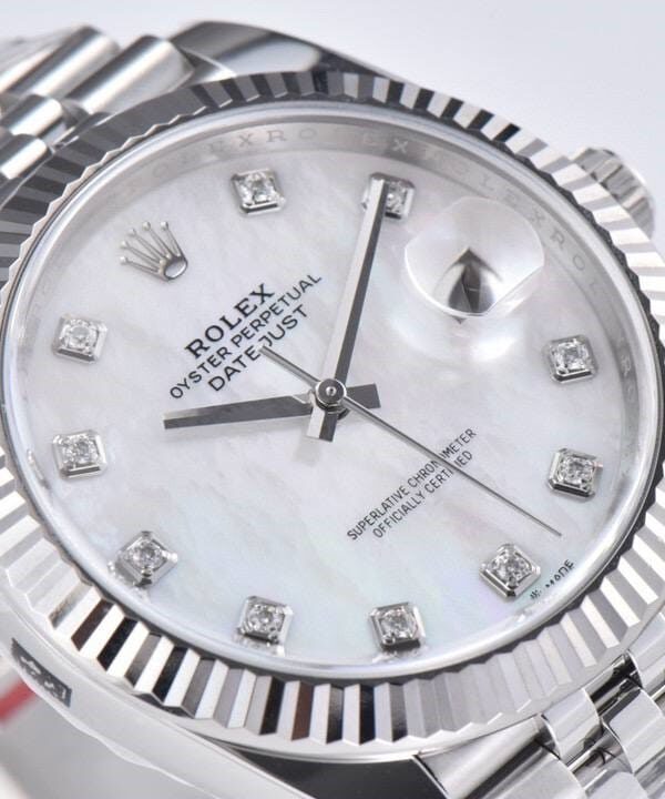 Rolex 41mm Datejust Taşlı Kadran 904L Clean Factory 3235 Super Clone ETA