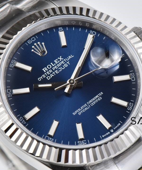 Rolex Clean Factory Datejust 41mm Mavi Kadran 904L Oyster 3235 Super Clone ETA