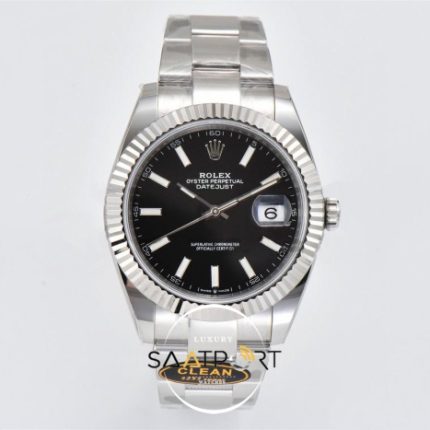 Rolex Clean Factory Datejust 41mm Siyah Kadran 904L Oyster 3235 Super Clone ETA