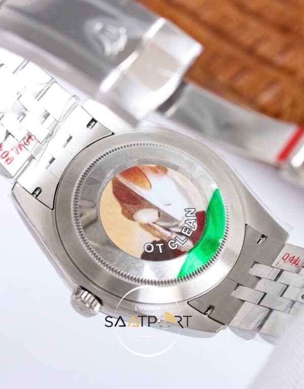 Rolex Datejust 41mm Clean Factory Desenli Yeşil Kadran 3235 Super Clone ETA