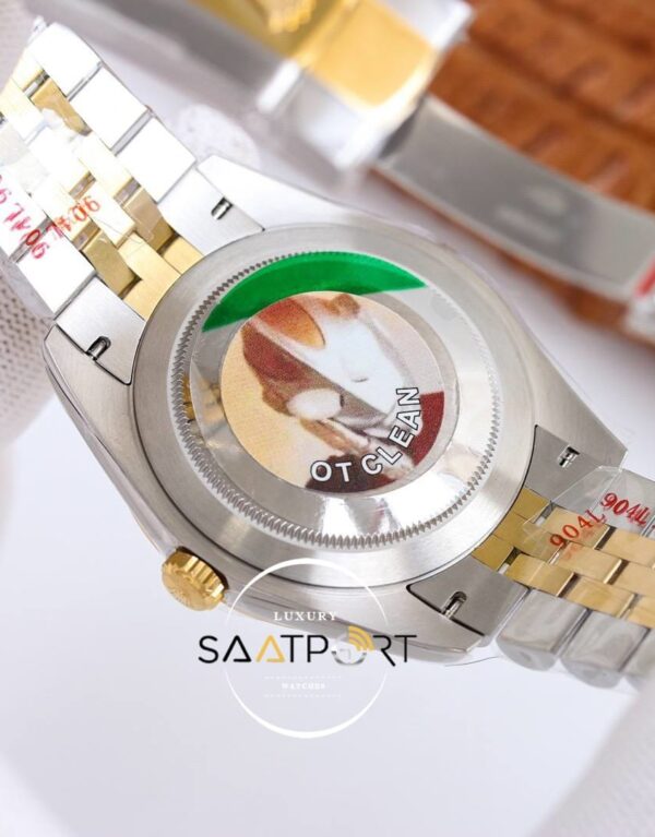 Rolex Datejust 41mm Clean Factory Jubile Kordon Gümüş Kadran 3235 Super Clone ETA