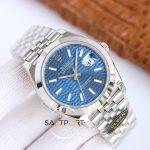 Rolex Datejust 904L Clean Factory 41mm Desenli Mavi Kadran 3235 Super Clone ETA