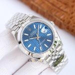 Rolex Datejust Clean Factory 41mm Desenli Mavi Kadran 3235 Super Clone ETA