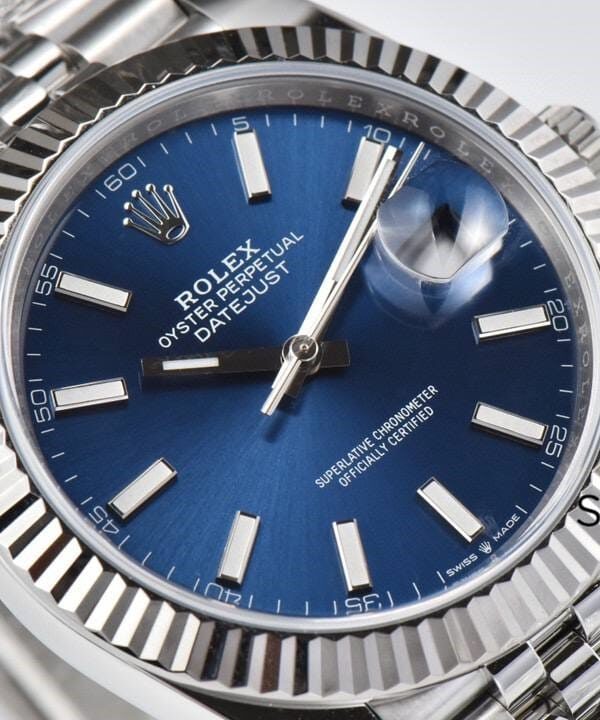Rolex Datejust Clean Factory 41mm Mavi Kadran 904L Jubile 3235 Super Clone ETA