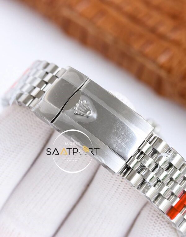 Rolex Datejust Clean Factory Desenli Yeşil Kadran 3235 Super Clone 41mm ETA