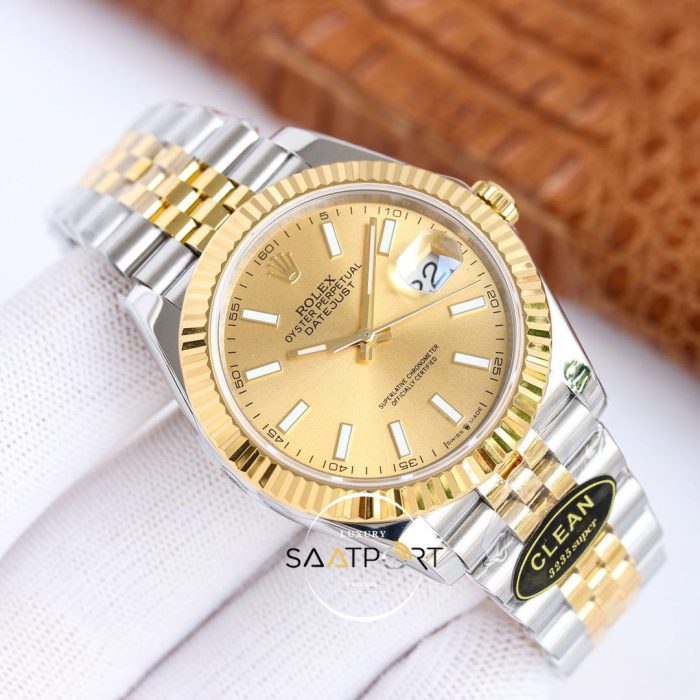 Rolex Datejust Clean Factory Gold Kadran 3235 Super Clone ETA