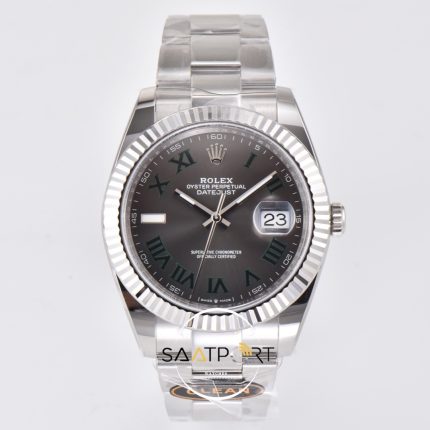 Rolex Datejust Clean Factory Roman Rakamlı Kadran 3235 Super Clone ETA