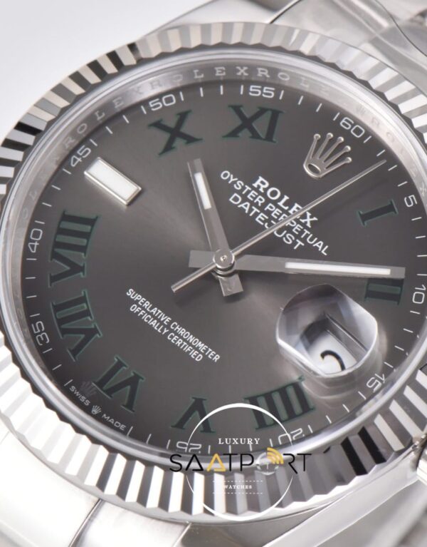 Rolex Datejust Clean Factory Roman Rakamlı Kadran 3235 Super Clone ETA
