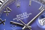 Rolex Datejust Clean Factory Roman Rakamlı Mavi Kadran 3235 Super Clone ETA