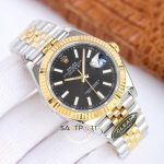 Rolex Datejust Clean Factory Siyah Kadran 3235 Super Clone ETA